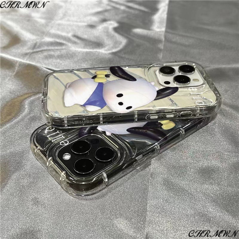 Ốp Điện Thoại Mềm Trong Suốt In Hình Chó Pacha 7sins Dễ Thương Cho Iphone 14Promax 11 / plus / Apple 1312 / 8 Xr A6QS