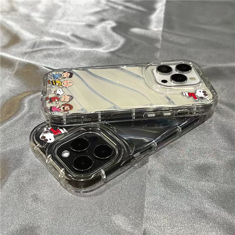 Ốp Điện Thoại Mềm Trong Suốt In Hình Snoopy Cho Iphone 14Promax 1312 / 11 7 / 8plus xr / sins O5X0