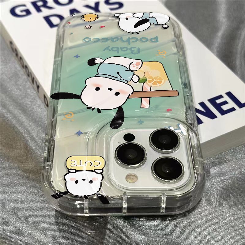 Ốp Điện Thoại Mềm Trong Suốt Họa Tiết Chú Chó Pacha Dễ Thương Cho Iphone 11Sins8 Iphone14Promax 7 1312 / / plus xr XILY