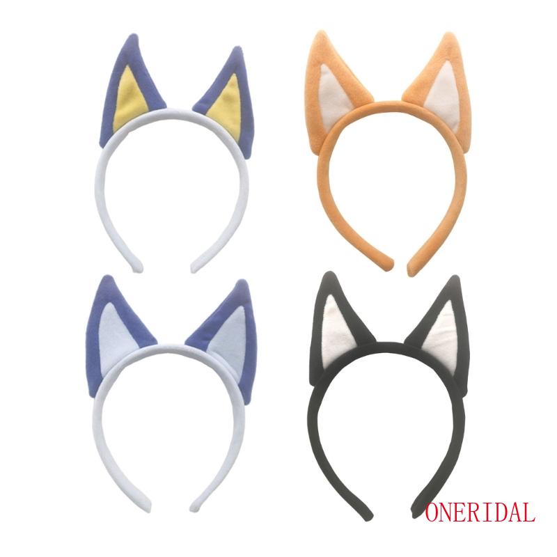 Cài Tóc Hình Tai Cún Bằng Lông Nhung Dễ Thương Xinh Xắn