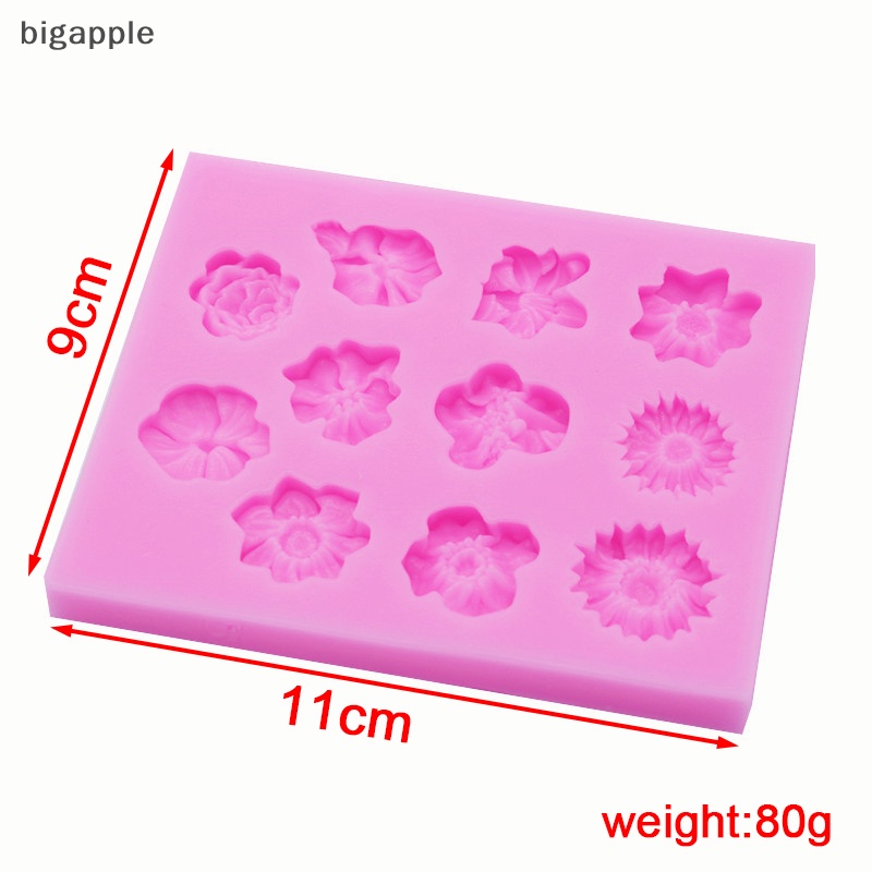 Khuôn Silicone Làm Bánh Hình Hoa Hướng Dương 3D Đẹp Mắt