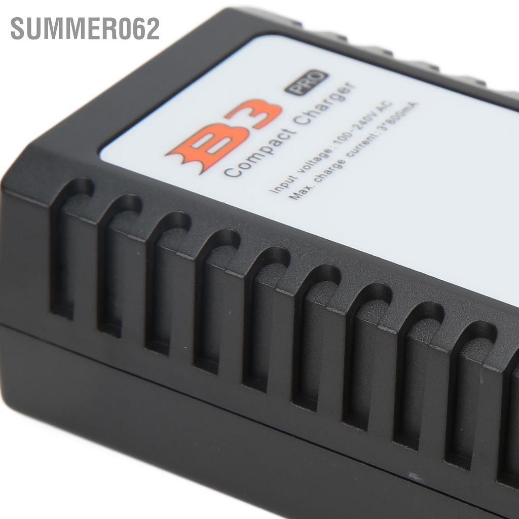 Summer062 Pin Lithium 7.4V 11.1V 2S 3S Bộ Chuyển Đổi Nguồn Sạc Đơn Giản Cho IMAX B3 Phích Cắm US 110‑240V