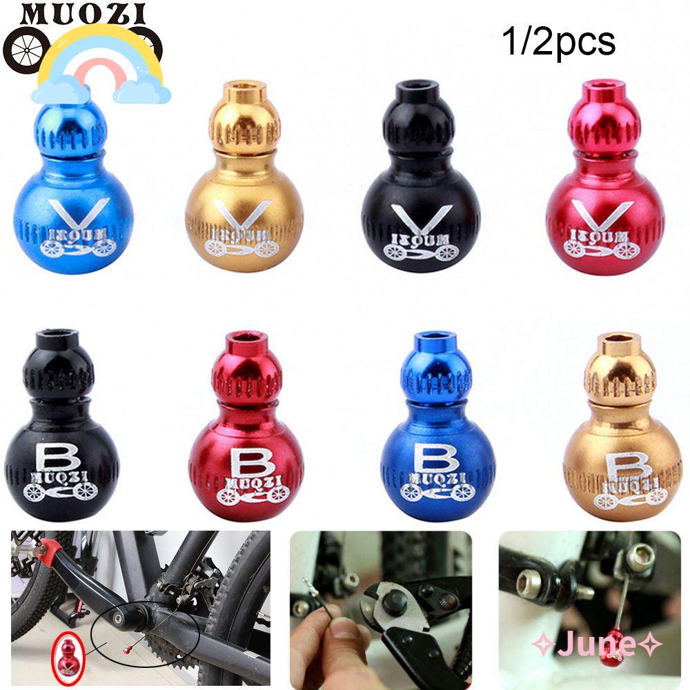 JUNE Set 1 / 2 Nắp Đậy Đuôi Xe Đạp Leo Núi Bằng Nhựa Trong Suốt