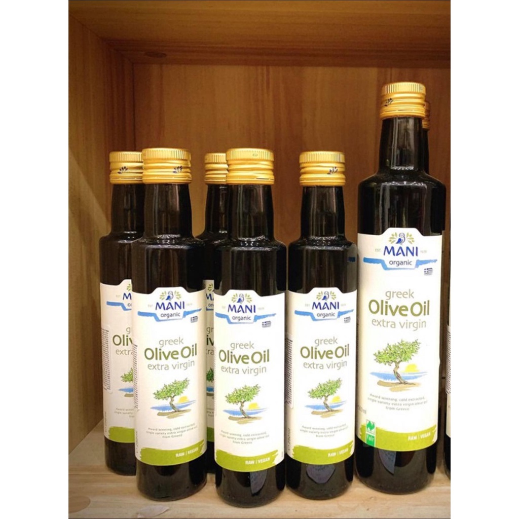 Dầu Olive Hy Lạp hữu cơ Mani Brand Organic Extra Virgin Olive Oil
