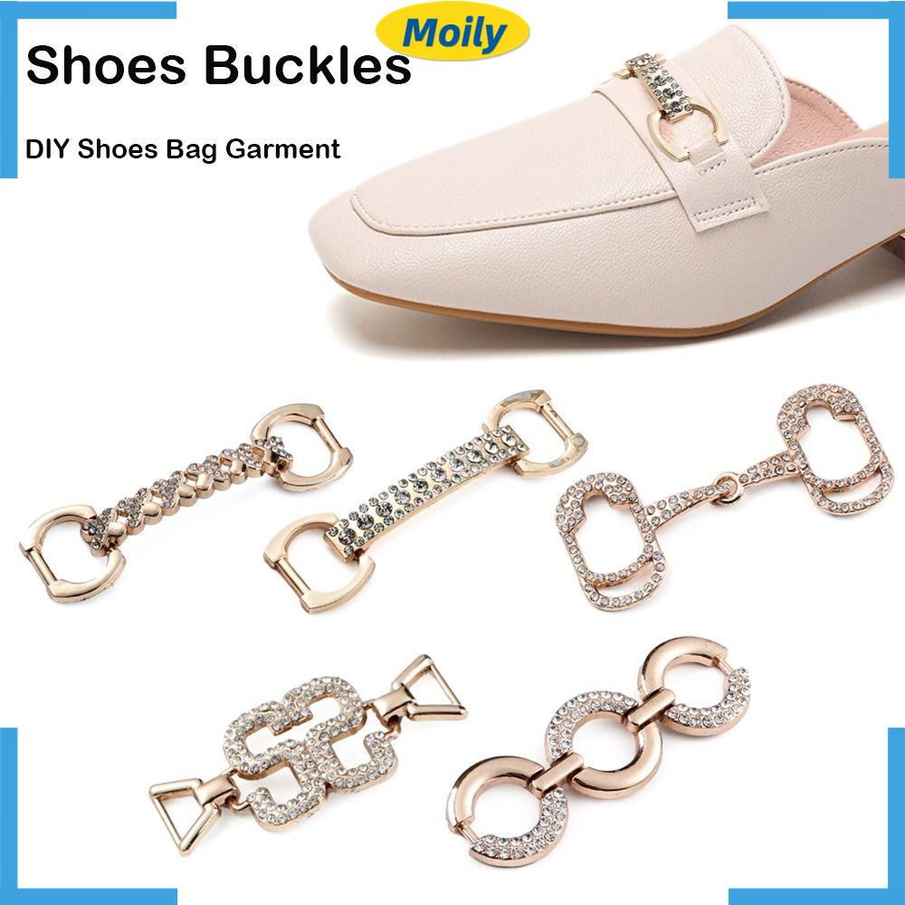 MOILYVN Phụ Kiện Khóa Kim Loại Trang Trí Thắt Lưng Quần Áo