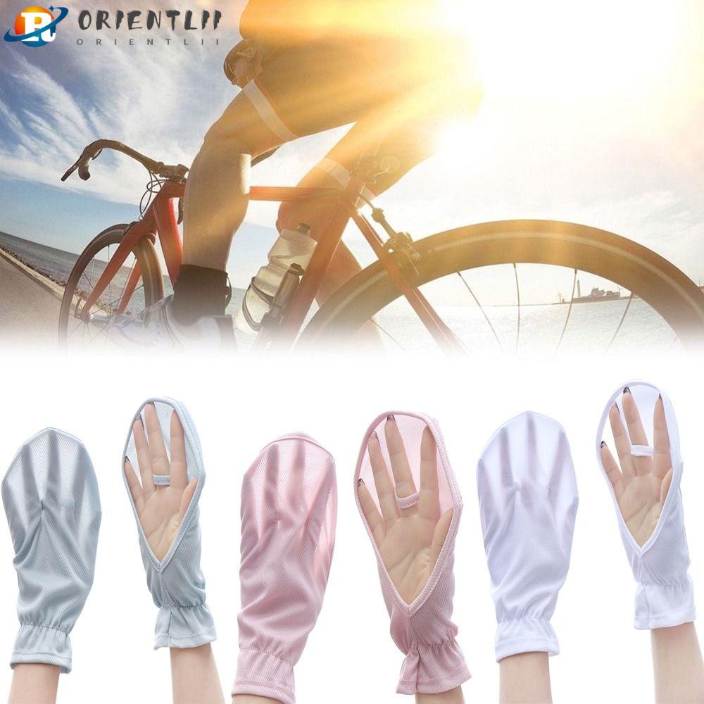 ORIENTLII Găng Tay Lái Xe Chống Tia UV