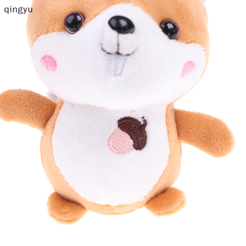 Móc Khóa Hình Chú Sóc Nhồi Bông Đáng Yêu