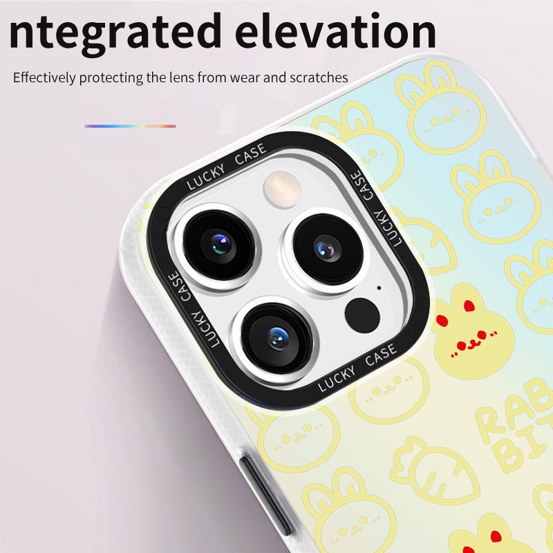 Ốp Điện Thoại Imd In Hình Thỏ Màu Laser 1314 Vitality Cho Iphonexr12678Plus