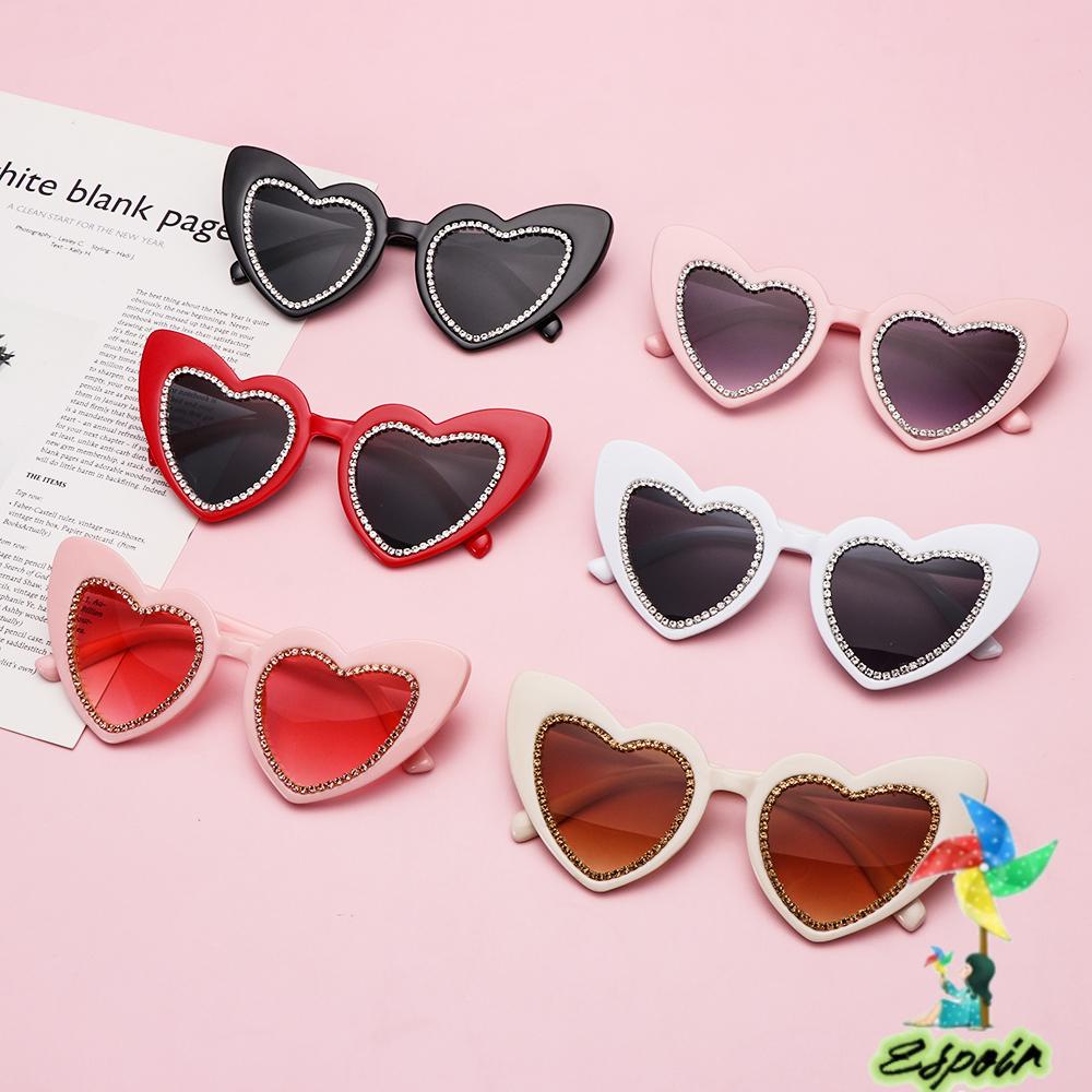 ESPO Kính Mát Gọng Trái Tim Thời Trang Cho Nữ
