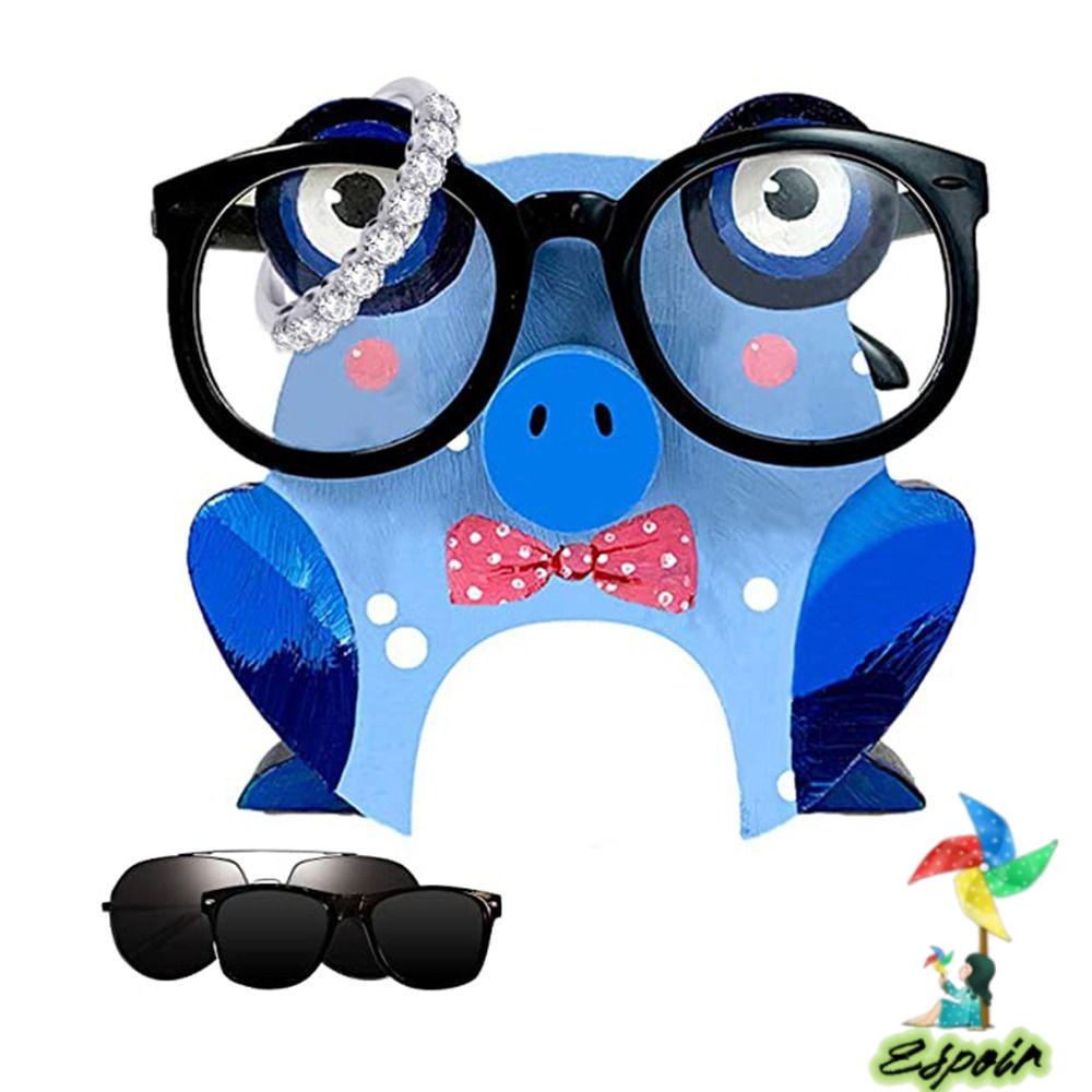 ESPO Giá Đỡ Trưng Bày Mắt Kính Bằng Gỗ Thiết Kế Hình Động Vật