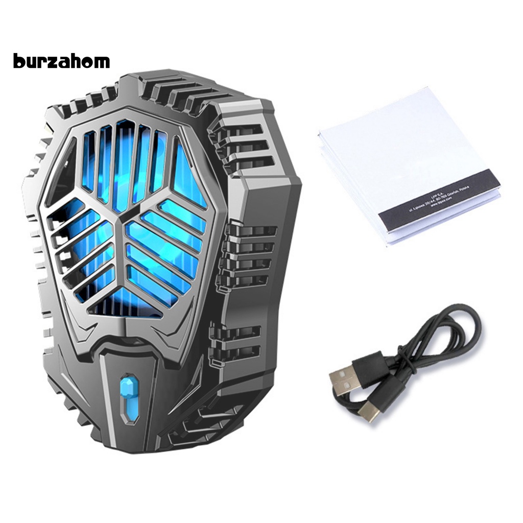 Quạt Tản Nhiệt Chơi Game Bán Dẫn 2 Bánh Răng Không Ồn Cho Điện Thoại Di Động