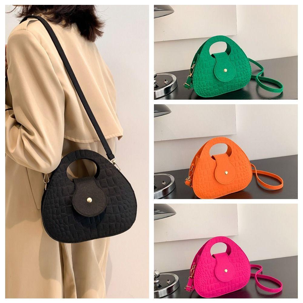 Túi Đeo Chéo Vai 26Eddie Bằng Vải Nỉ Màu Trơn Cổ Điển Dành Cho Bạn Nữ