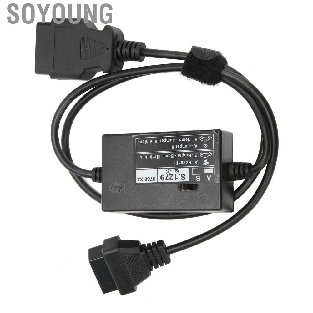 Soyoung OBD2 Adapter Cable  Practical OBD Diagnostic Easy Operation High Efficiency Stable Performance for Car