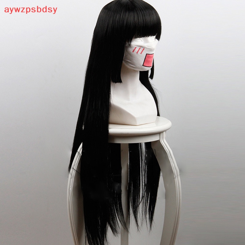 Nhân vật hoạt hình anime jabami yumeko đen dài thẳng tóc giả cosplay bên mới