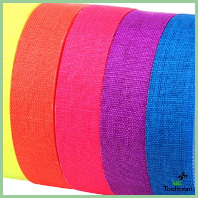 Băng Keo Vải Màu Đen Huỳnh Quang Bản Rộng Không Cặn