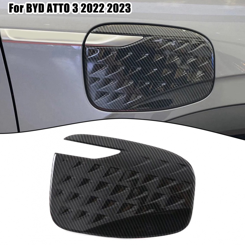 Vỏ Bọc Cổng Sạc Bằng Sợi Carbon Cho BYD ATTO 3 2022 2023 2024
