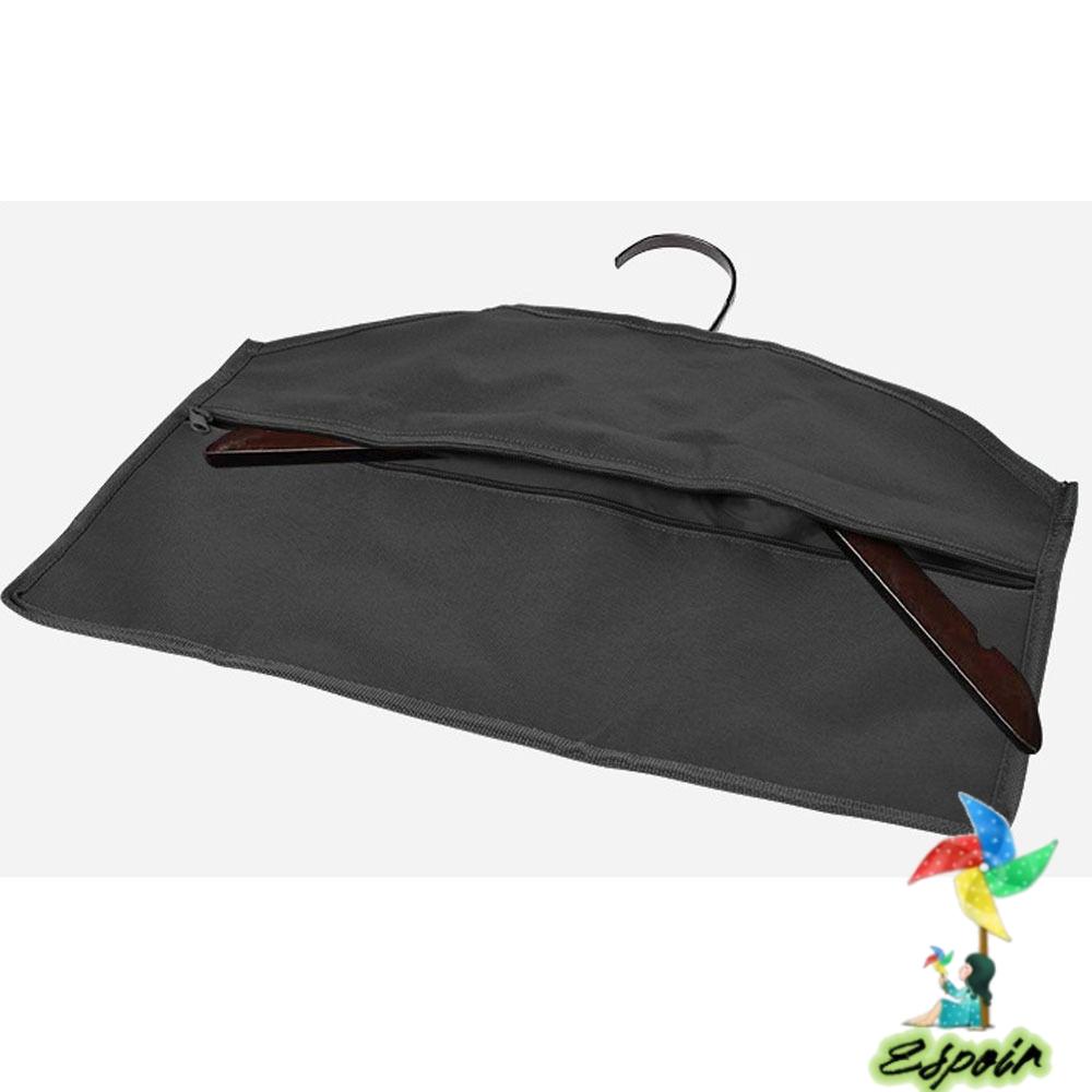 Túi Đựng Quần Áo Bằng Vải Oxford 600D Hình Chữ Nhật Màu Đen Có Khóa Kéo Dùng Trong Nhà