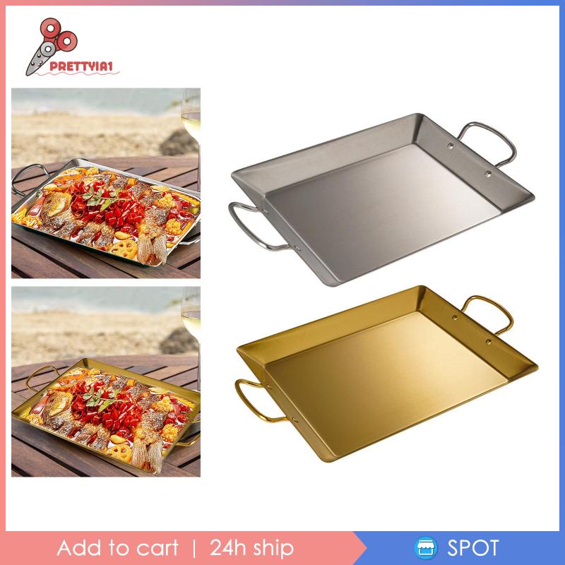 Chảo Nướng Thịt Bò Bít Tết / Rau Củ Quả Di Động Kiểu Hàn Quốc
