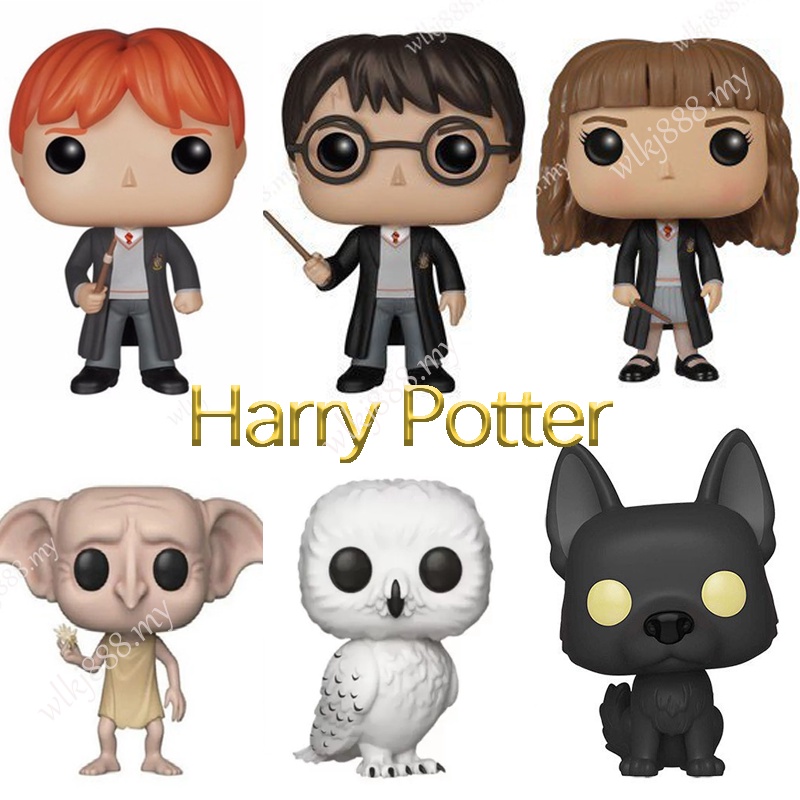 Funko Pop Mô Hình Đồ Chơi Nhân Vật Harry Potter Dobby Ron Hermione Malfoy Voldemort Hedwig 17 Fawkes 19 01Action