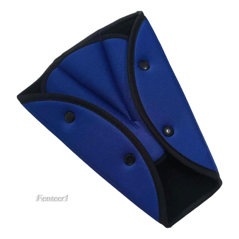 Vỏ Bọc Dây Đai An Toàn Xe Hơi Hình Tam Giác Màu Đỏ Dễ Điều Chỉnh Cho Bé