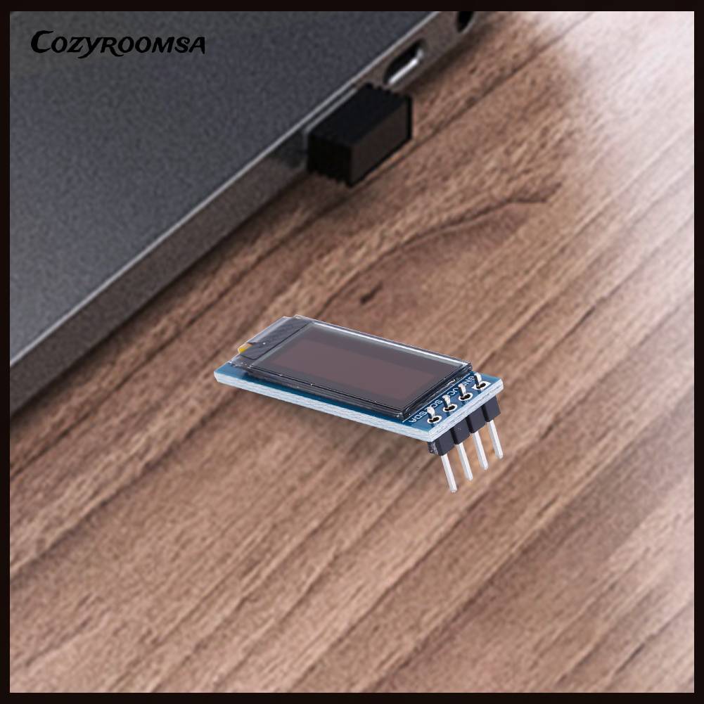 Mô Đun 0.91 Inch OLED 4pin 128x32 IIC SSD1306 Tương Thích Với 3.3V / 5V