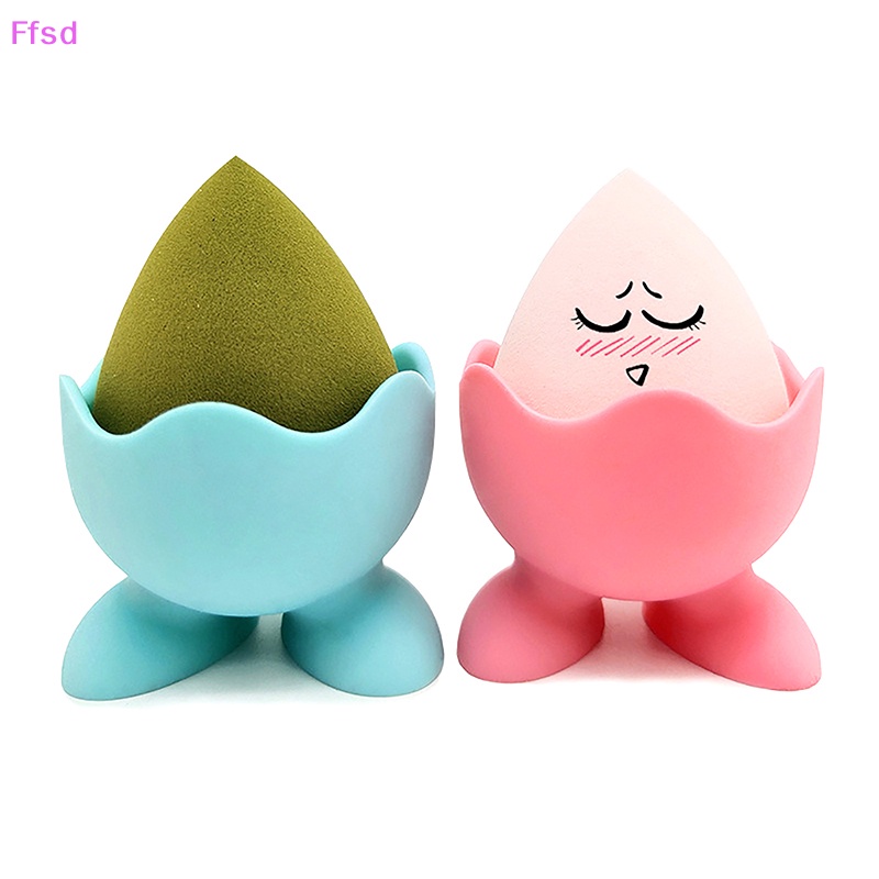 {Ffsd} Giá Đỡ Mút Trang Điểm Trưng Bày Mút Trang Điểm Bằng Silicon Mới Hình Trứng Chống Bụi Làm Đẹp * Bán Chạy