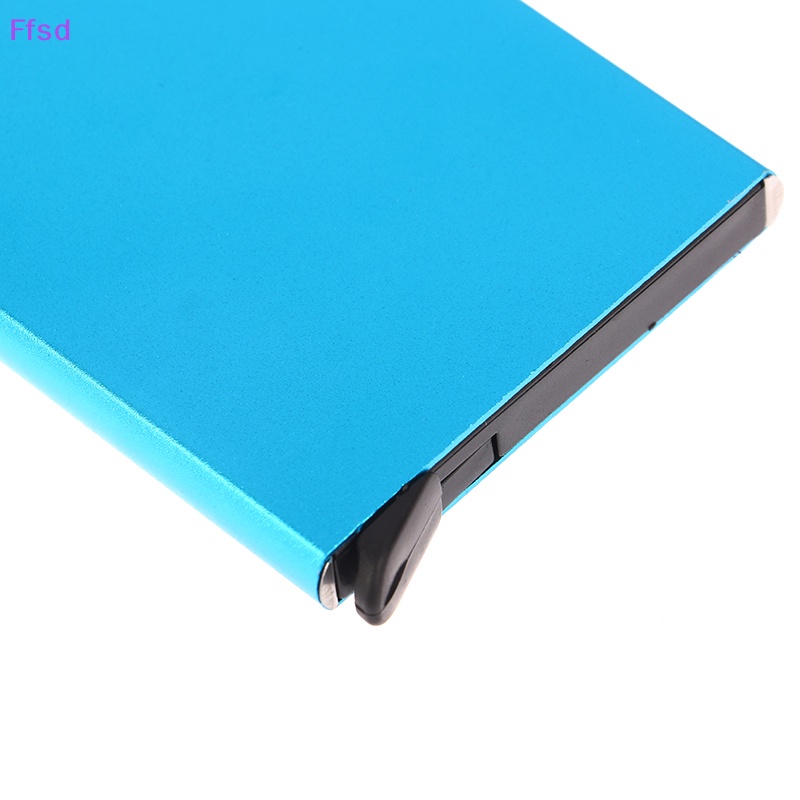 Ví Đựng Thẻ ID / Danh Thiếp Bằng Kim Loại Nhôm Mỏng Chống Trộm