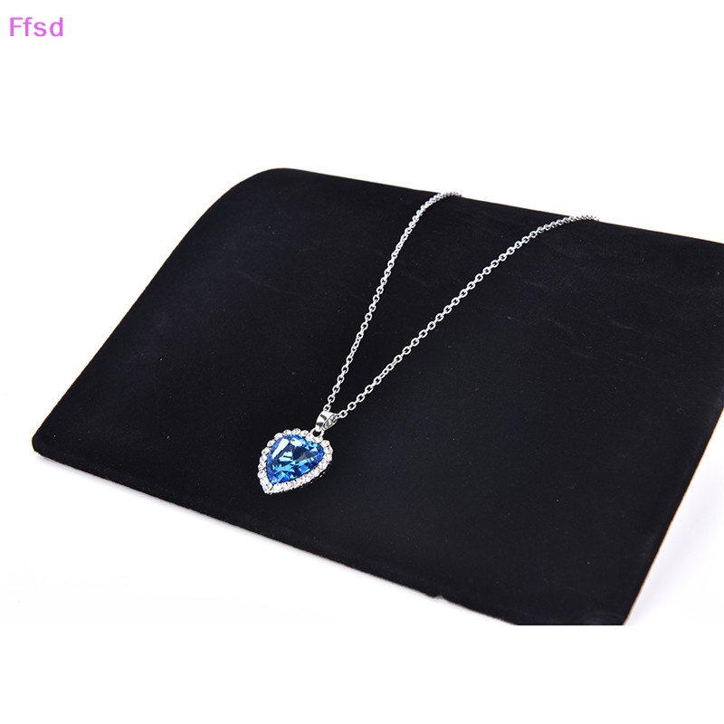 Vòng cổ Mặt Hình Trái Tim Đính Đá Pha Lê Thời Trang Cho Nữ