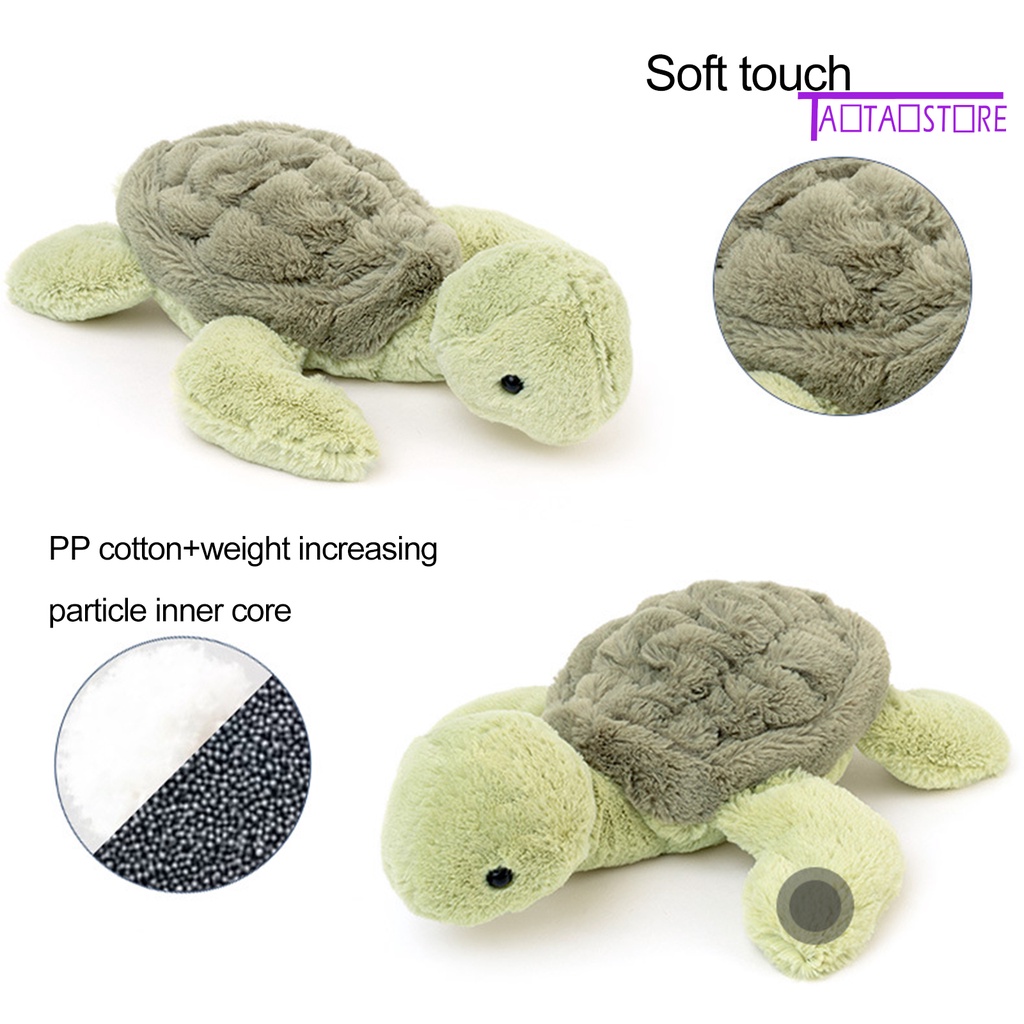 Rùa Biển Nhồi Bông Bằng Cotton PP Mềm Mại Dễ Thương Trang Trí Nhà Cửa