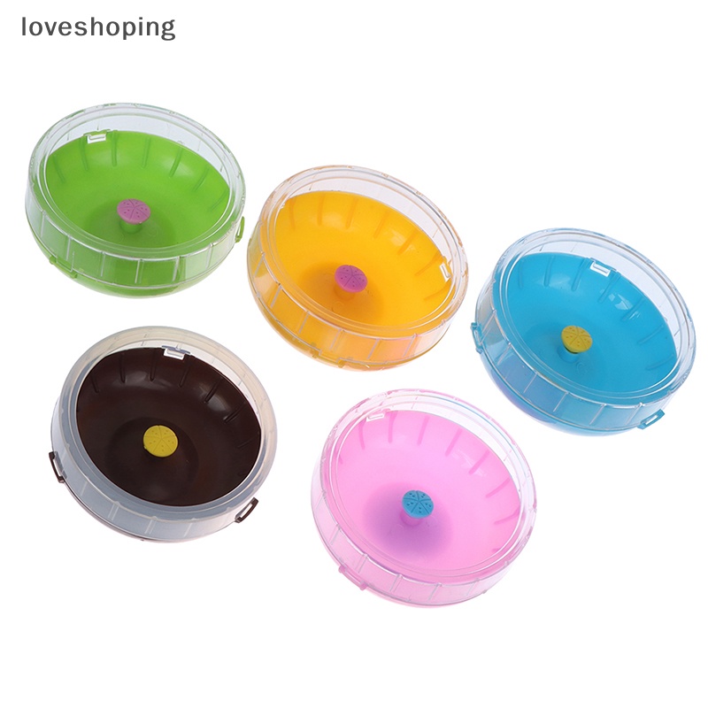 Bánh Xe Tập Chạy Bằng Nhựa Hình Chuột Hamster Dễ Thương