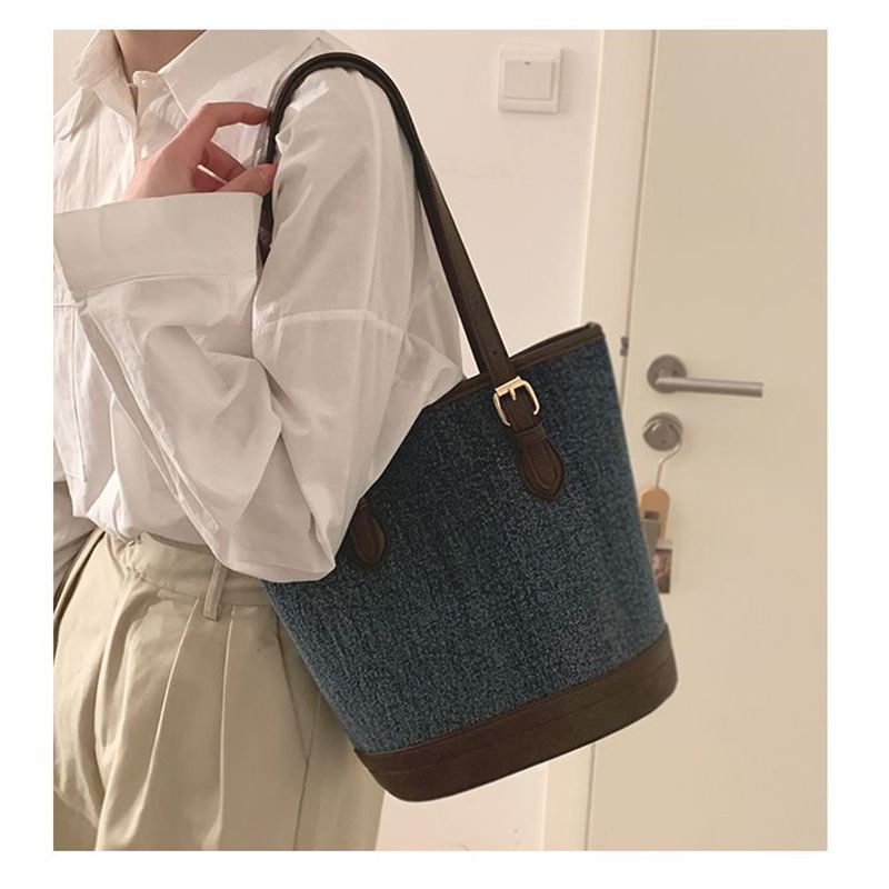 Túi Đeo Chéo Denim Phong Cách Retro Thời Trang Mới 2023 Cho Nữ