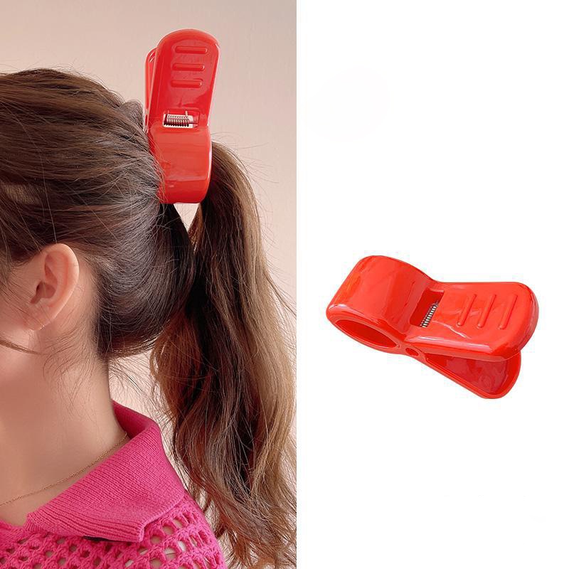 Kẹp Tóc Nhựa Họa Tiết Hoạt Hình Dễ Thương Cho Nữ LEVAO