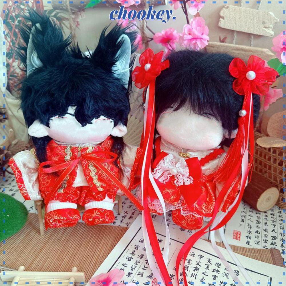 CHOOKEY 1 Bộ Quần Áo Cho Búp Bê 20CM