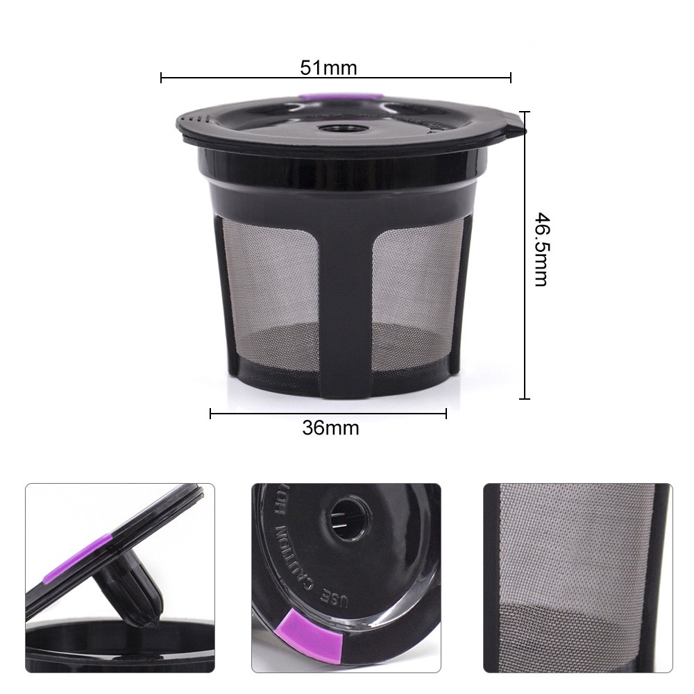 Cốc Lọc Cà Phê K-Cup Thay Thế Tái Sử Dụng Được