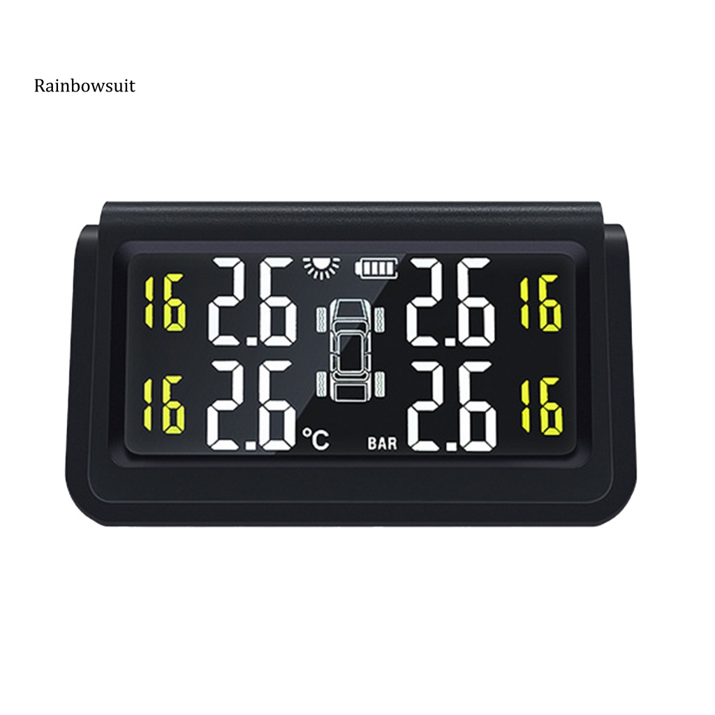 Bộ Cảm Biến Nhiệt Độ Lốp Xe Hơi TPMS C280 Cảnh Báo Nhiệt Độ Thực Tế