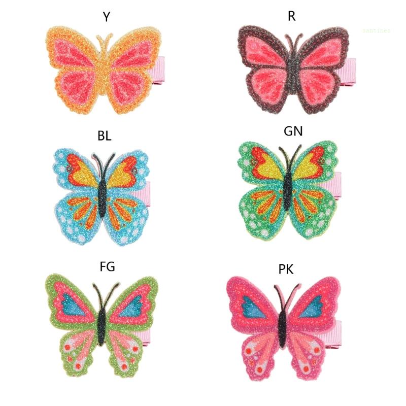 Kẹp Tóc Mỏ Vịt Bằng Vải Trang Trí Dành Cho Bé Gái