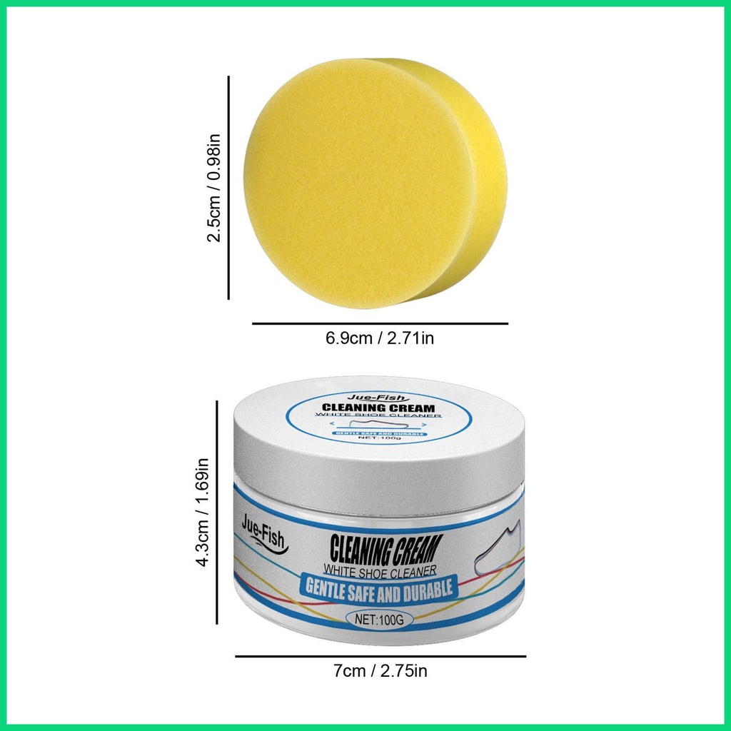 Bộ Kem Hỗ Trợ Làm Sạch Giày Chuyên Dụng Cho Nam Nữ
