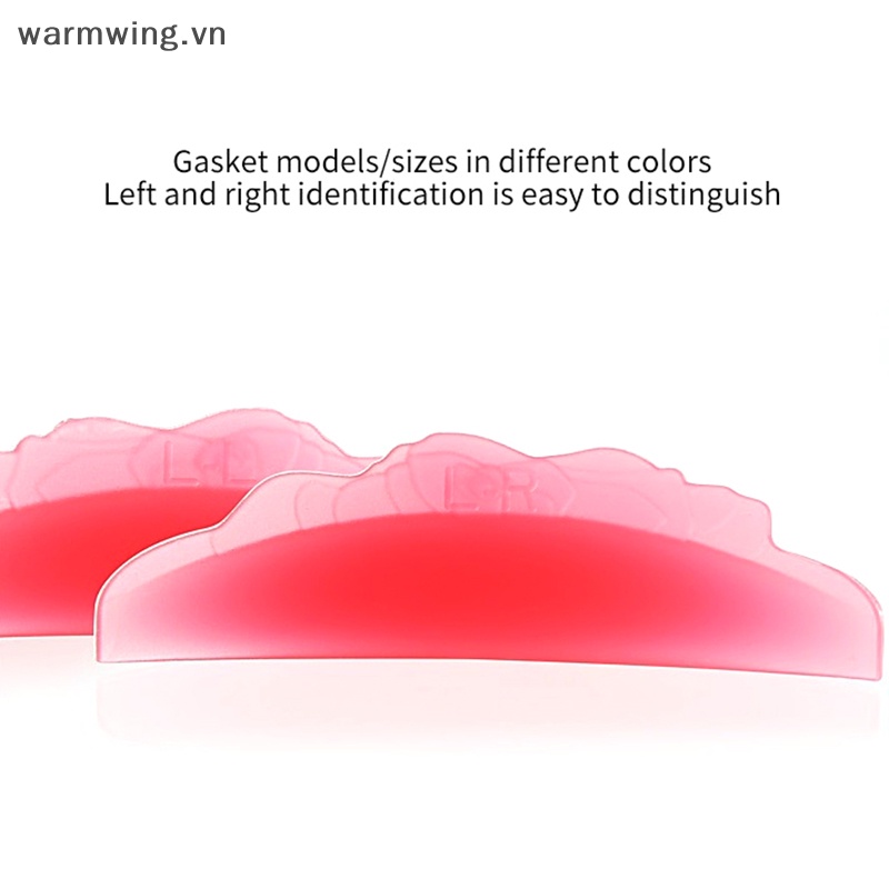 Set 8 Cặp Đệm Silicon Nhiều Màu Hỗ Trợ Uốn Cong Lông Mi Tiện Dụng