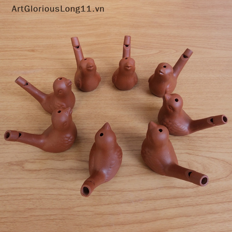 Còi Thổi Bằng Gốm Hình Chú Chim Phát Nhạc Cho Bé Khi Tắm