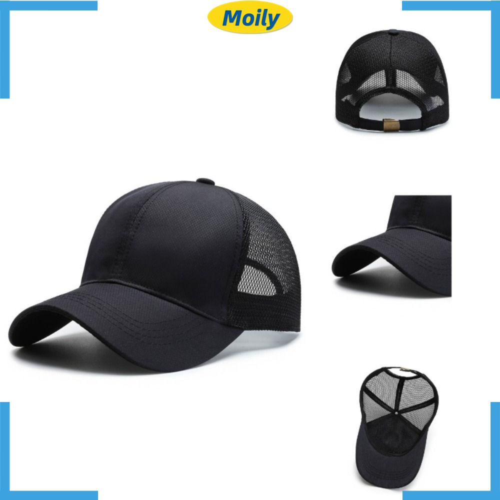 MOILYVN Mũ Lưỡi Trai Thể Thao Phối Lưới Cho Nam