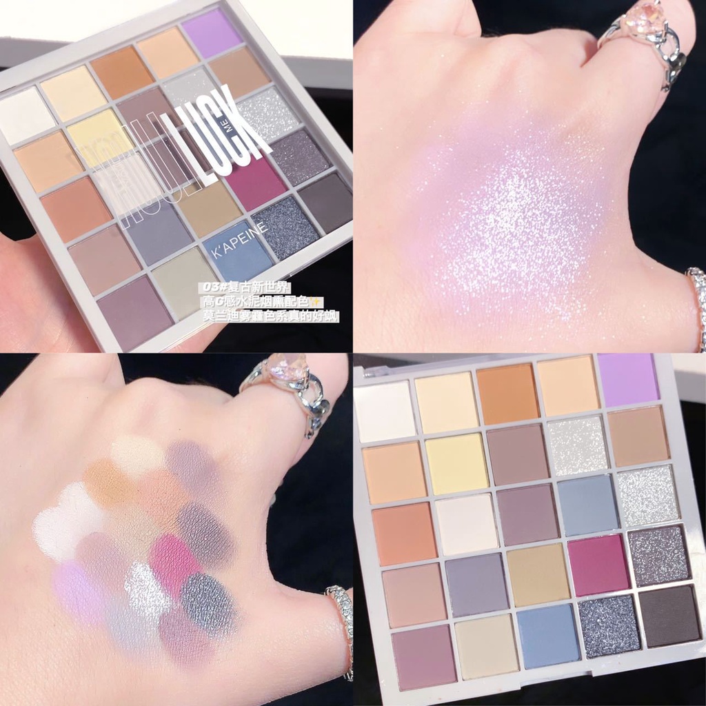 Bảng Phấn Mắt 25 Màu Sắc Phong Cách Rubik 'S