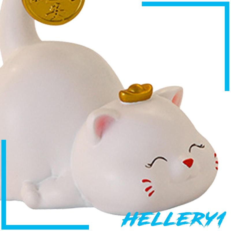 Giá Đỡ Chìa Khóa Điêu Khắc Hình Chú Mèo Dễ Thương Trang Trí Phòng Ăn