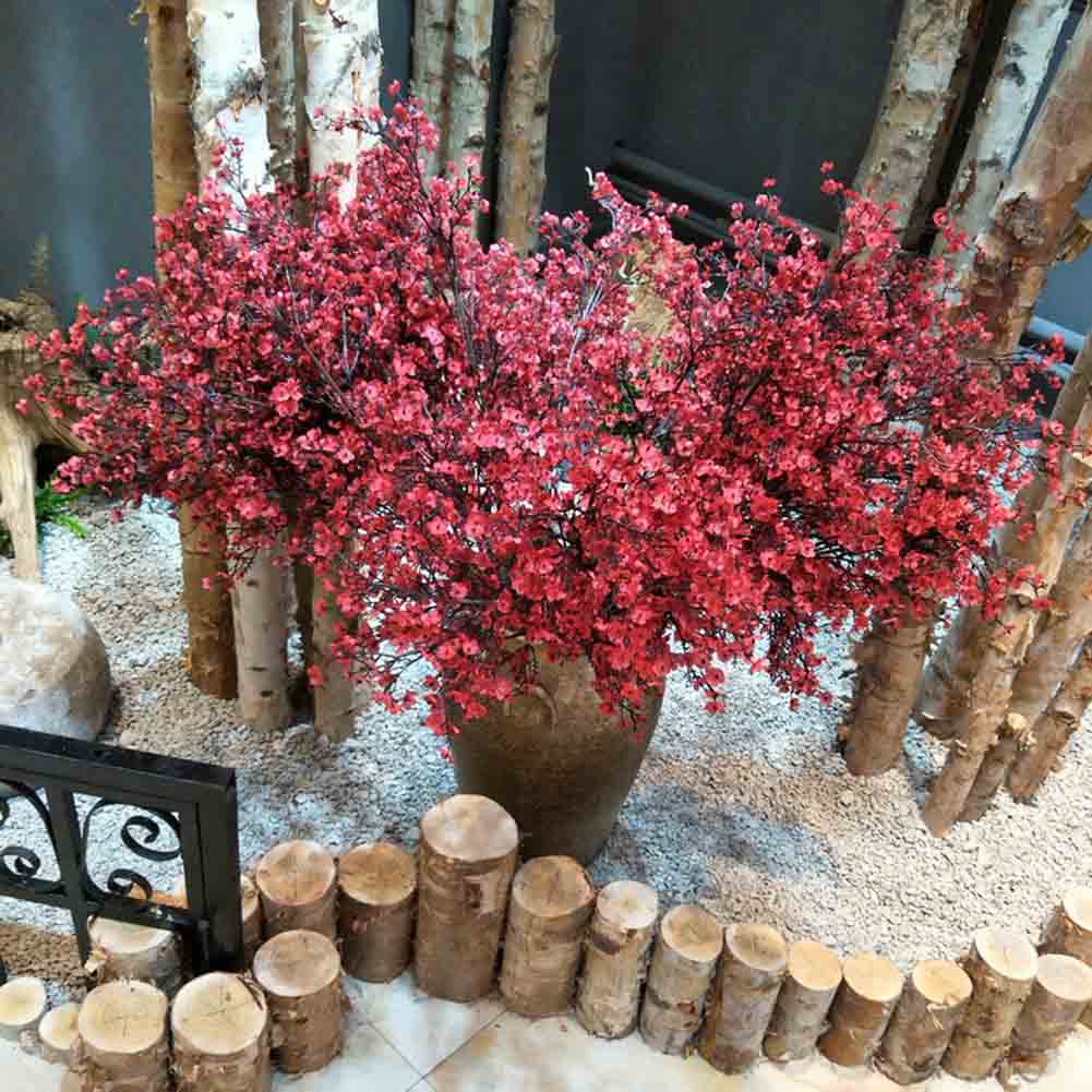 1 Bông Hoa Babysbreath Nhân Tạo Trang Trí Nội Thất Tiệc Cưới