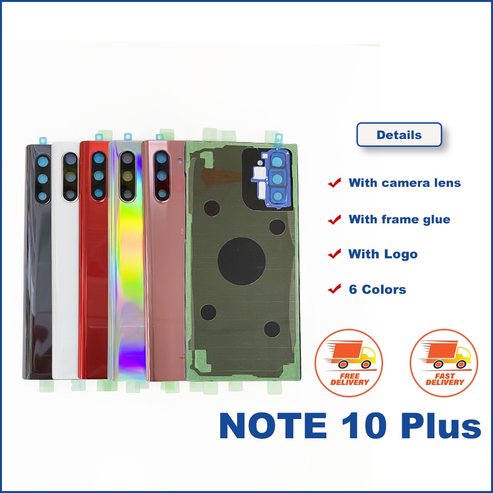 Mặt Lưng Điện Thoại Bằng Kính Thay Thế Chuyên Dụng Cho Samsung Galaxy Note 10Plus N975 N975F