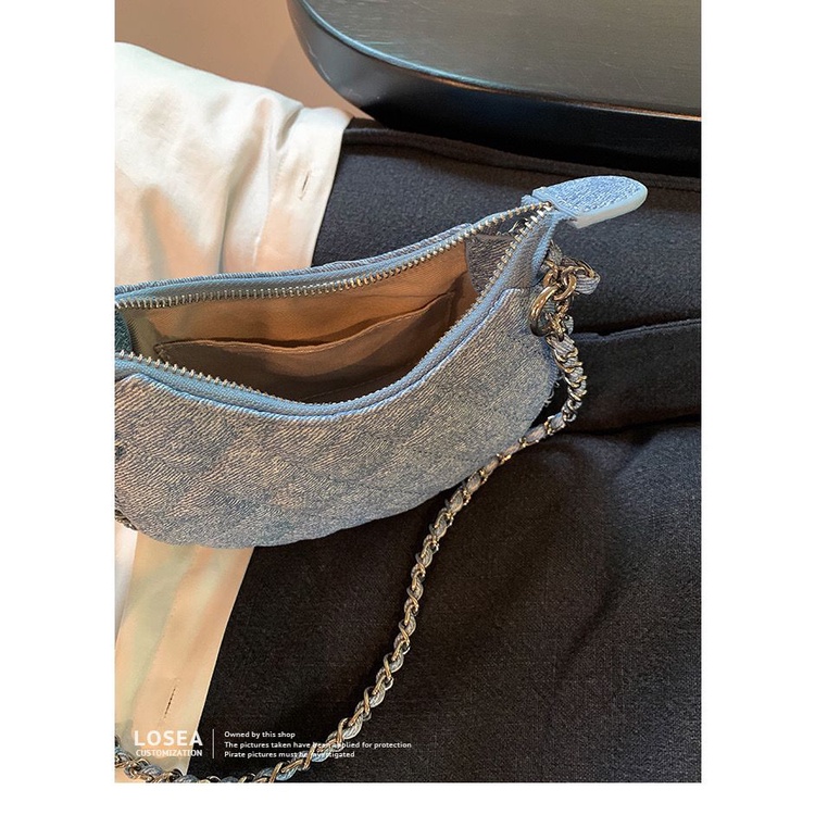 Túi Xách Denim Đeo Chéo Thời Trang 2023 Dành Cho Nữ