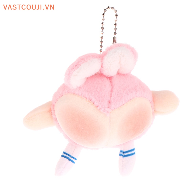 Móc Khóa Hình Mông Thỏ Nhồi Bông Đáng Yêu