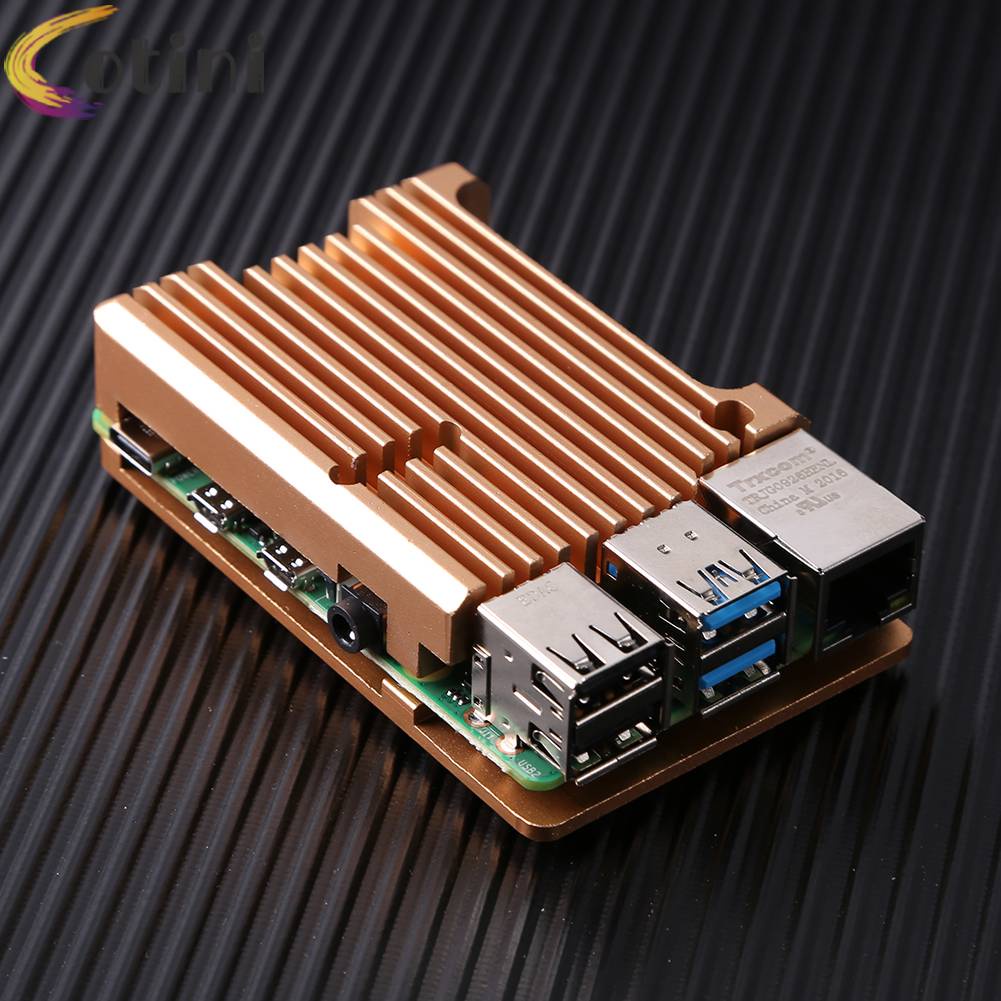 Bộ Vỏ Nhôm + Dụng Cụ Cho Raspberry Pi 4