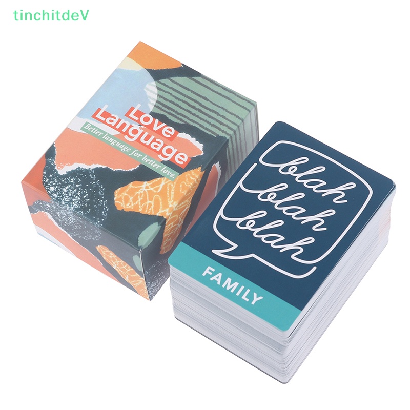 Bộ 150 Thẻ Bài Hình Trái Tim Tiếng Anh Cho Cặp Đôi