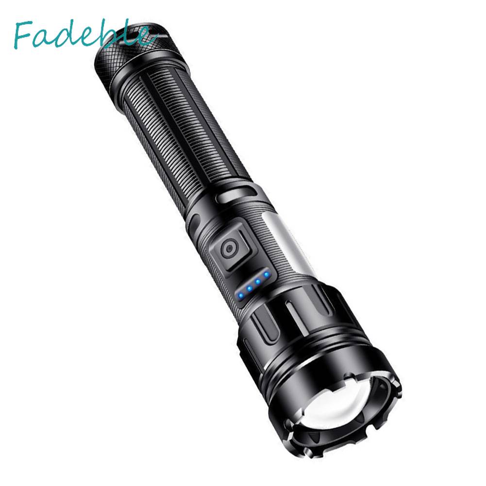 Đèn Pin XHP50 800LM COB LED 1200mAh IPX4 Type-C Sạc USB Tiện Dụng