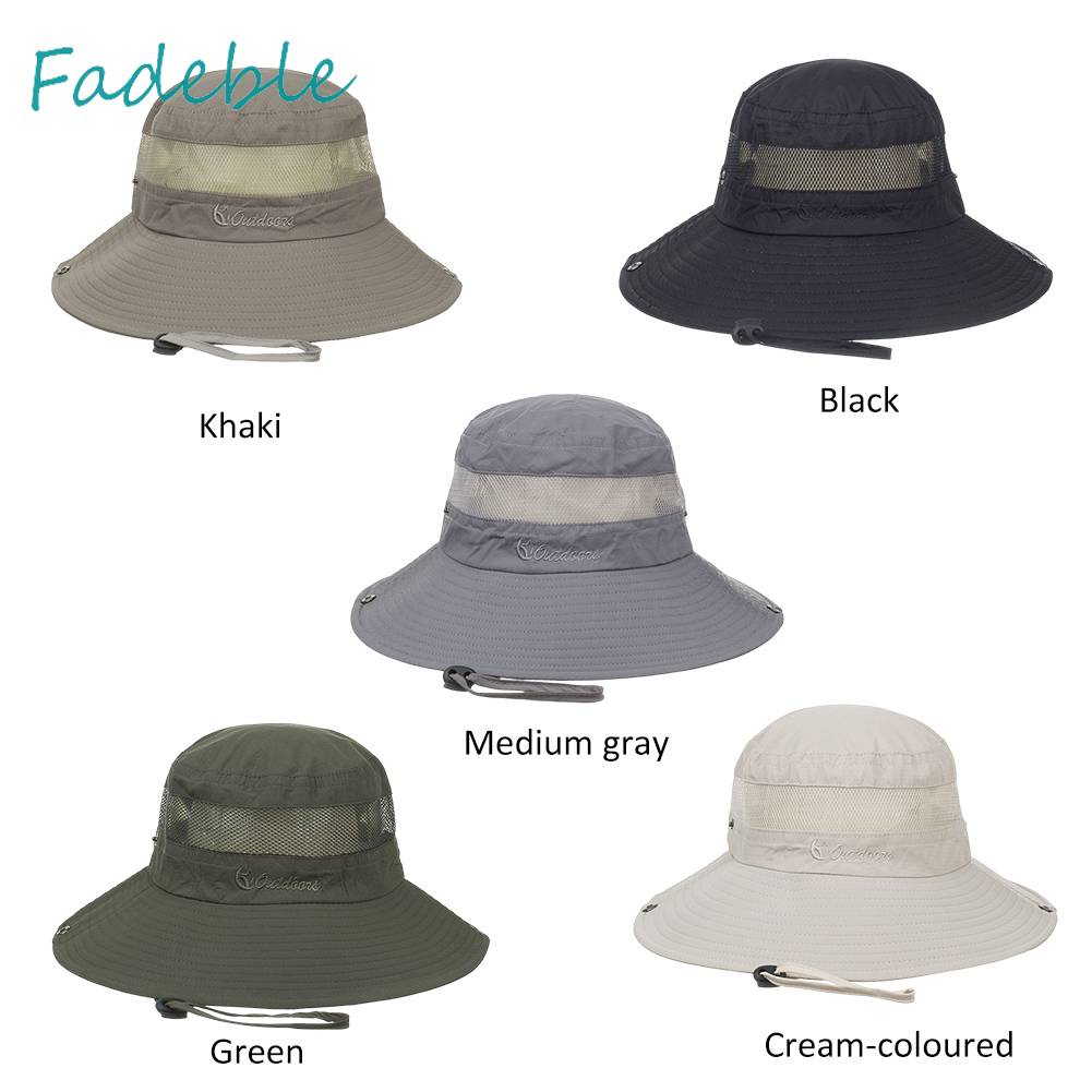 Mũ Chống Tia UV Thoáng Khí Tiện Dụng Khi Đi Câu Cá / Làm Vườn
